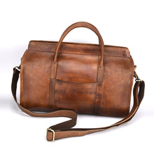 Load image into Gallery viewer, Leather Duffel Bag Christmas Gift

