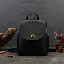 Load image into Gallery viewer, Small Womens Genuine Leather Backpack
