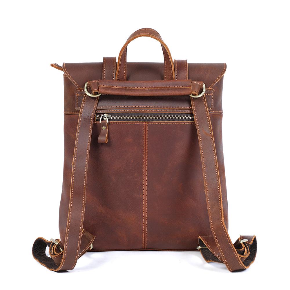 Small Leather School  Backpack