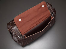 Load image into Gallery viewer, Vintage Leather Large Doctor Bag Weekender Travel Duffel Bag Physician Bag for Men
