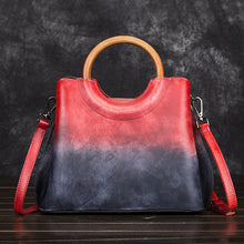 Load image into Gallery viewer, Unique Dyed Leather Women Handbag Purse for Women
