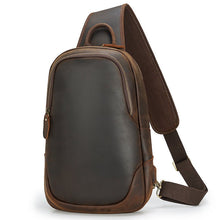 Load image into Gallery viewer, Travel Business Sling Chest Bag USB Bag for Men
