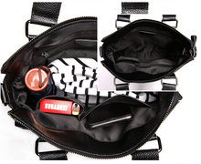 Load image into Gallery viewer, Black New Men Shoulder Leather Business Bag
