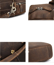 Load image into Gallery viewer, Classic Leather Briefcase Leather Laptop Bag
