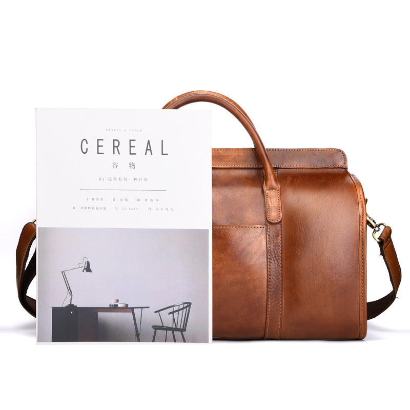 Leather Duffel Bag Christmas Gift