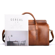 Load image into Gallery viewer, Leather Duffel Bag Christmas Gift
