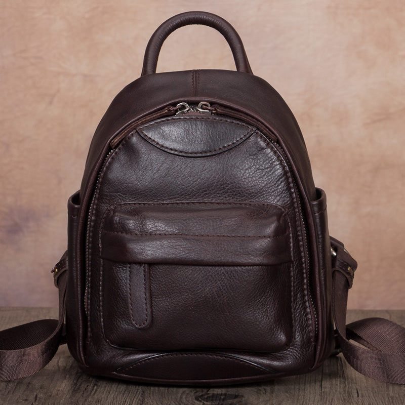 Designer Womens Mini Leather Backpack Bag Purse Cute Backpack for Women