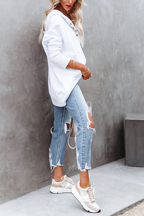 Cover Me Up Pockets Kangaroo Hoodie