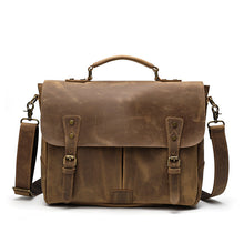 Load image into Gallery viewer, Men&#39;s Vintage Leather Business Briefcase
