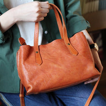 Load image into Gallery viewer, Small Tote Bag Leather Handbag Crossbody Bag for Women
