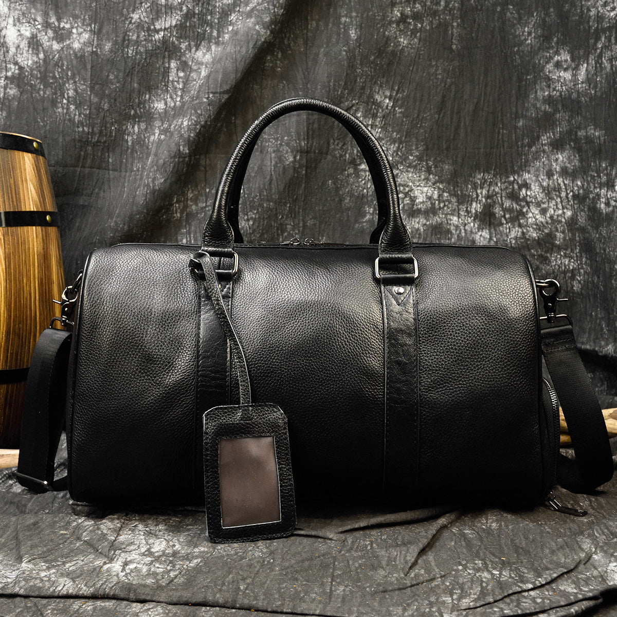 Weekend Travle Leather Bag Large Stroage for Men