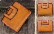 Load image into Gallery viewer, Chic Womens Short Leather Clutch Wallet with Coin Pocket and Card Holders For Women
