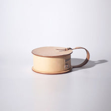 Load image into Gallery viewer, Small Women&#39;s Leather Circle Crossbody Bag Round Purse for Women
