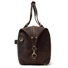 Load image into Gallery viewer, Crazy Horse Travel Weekender Leather Duffel Bag
