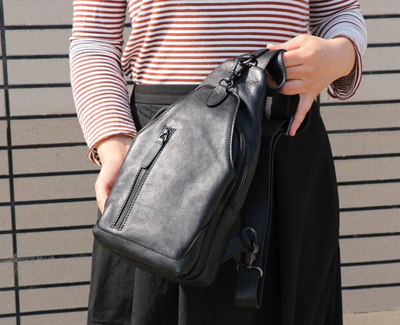 Sling Crossbody Shoulder Bag Womens Leather Bag