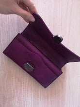 Load image into Gallery viewer, Women&#39;s Trifold Leather Long Wallet Purse Clutch
