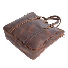 Load image into Gallery viewer, Vintage Leather Tote Bag
