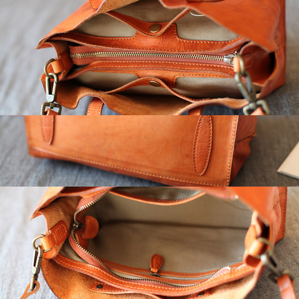 Small Tote Bag Leather Handbag Crossbody Bag for Women