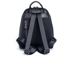 Load image into Gallery viewer, Vintage embossed Leather Backpack

