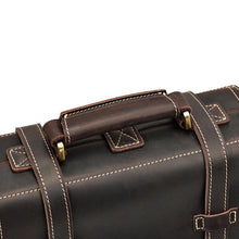 Load image into Gallery viewer, Retro Leather School Backpack
