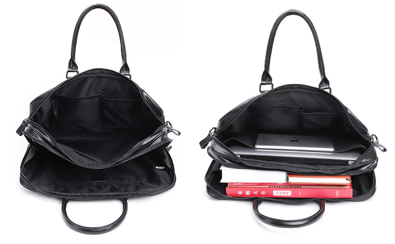 Handmade Leather Business Laptop Bag Briefcase