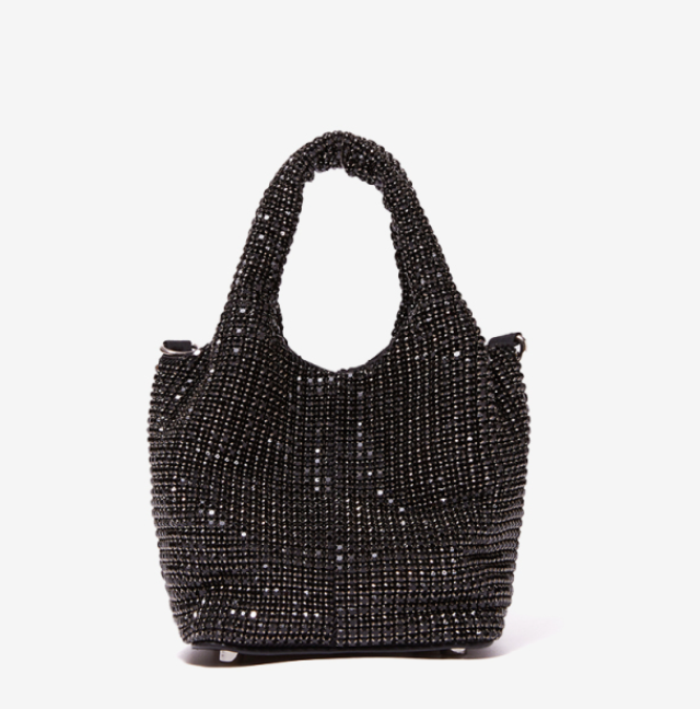 Small Rhinestone Crystal Clutch