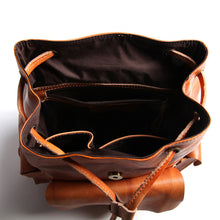 Load image into Gallery viewer, Womens leather backpack Leather Bag Woman Gift for her
