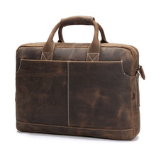 Load image into Gallery viewer, Classic Leather Briefcase Leather Laptop Bag
