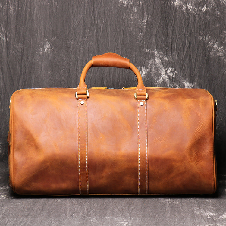 Large Leather Duffel bag