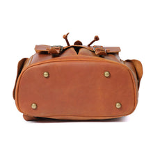 Load image into Gallery viewer, Classic Full Grain Leather School Backpack
