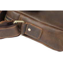 Load image into Gallery viewer, Retro Small Brown Messenger Shoulder Bag
