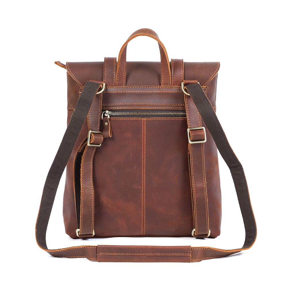 Small Leather School  Backpack