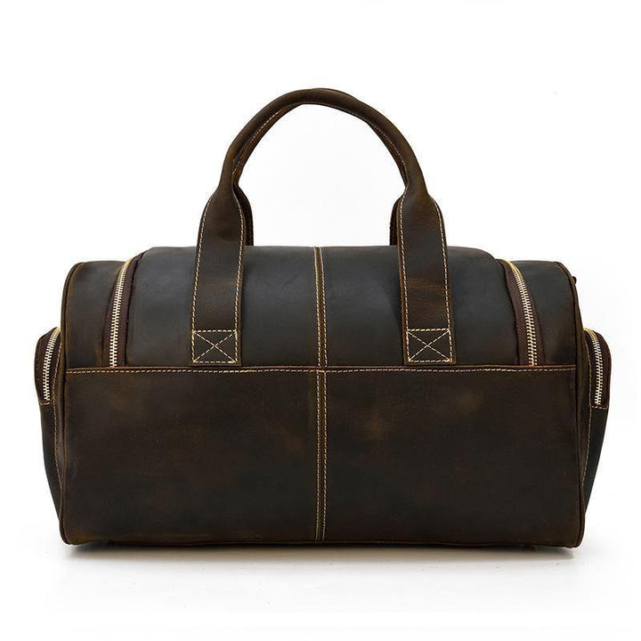 Leather Duffel Bag Large Travel Bag Groomsmen Gift