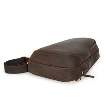 Load image into Gallery viewer, Travel Business Sling Chest Bag USB Bag for Men
