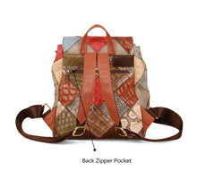 Load image into Gallery viewer, Unique Patchwork women Backpack Purse Bag
