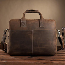 Load image into Gallery viewer, Classic Leather Briefcase Leather Laptop Bag
