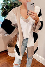 Load image into Gallery viewer, Geometry Color Block Cardigan
