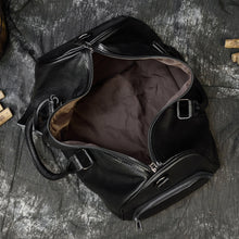 Load image into Gallery viewer, Weekend Travle Leather Bag Large Stroage for Men
