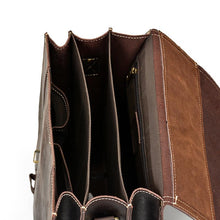 Load image into Gallery viewer, Retro Leather School Backpack
