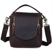 Load image into Gallery viewer, Small Leather Camera Bag - Leather Camera Lens Case
