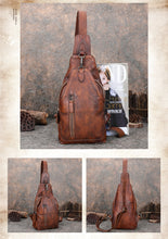 Load image into Gallery viewer, Sling Crossbody Shoulder Bag Womens Leather Bag
