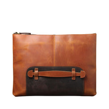 Load image into Gallery viewer, Simple Leather Laptop Handbag
