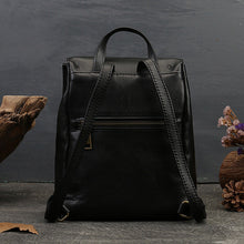Load image into Gallery viewer, Small Womens Genuine Leather Backpack
