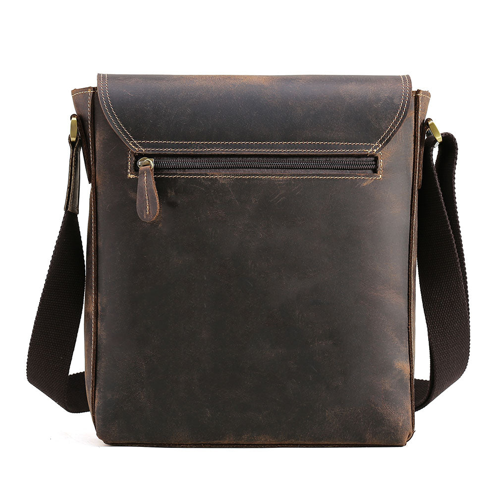 Brown Small Leather Satchel