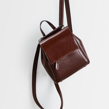 Load image into Gallery viewer, Coffee Handmade Leather Backpack
