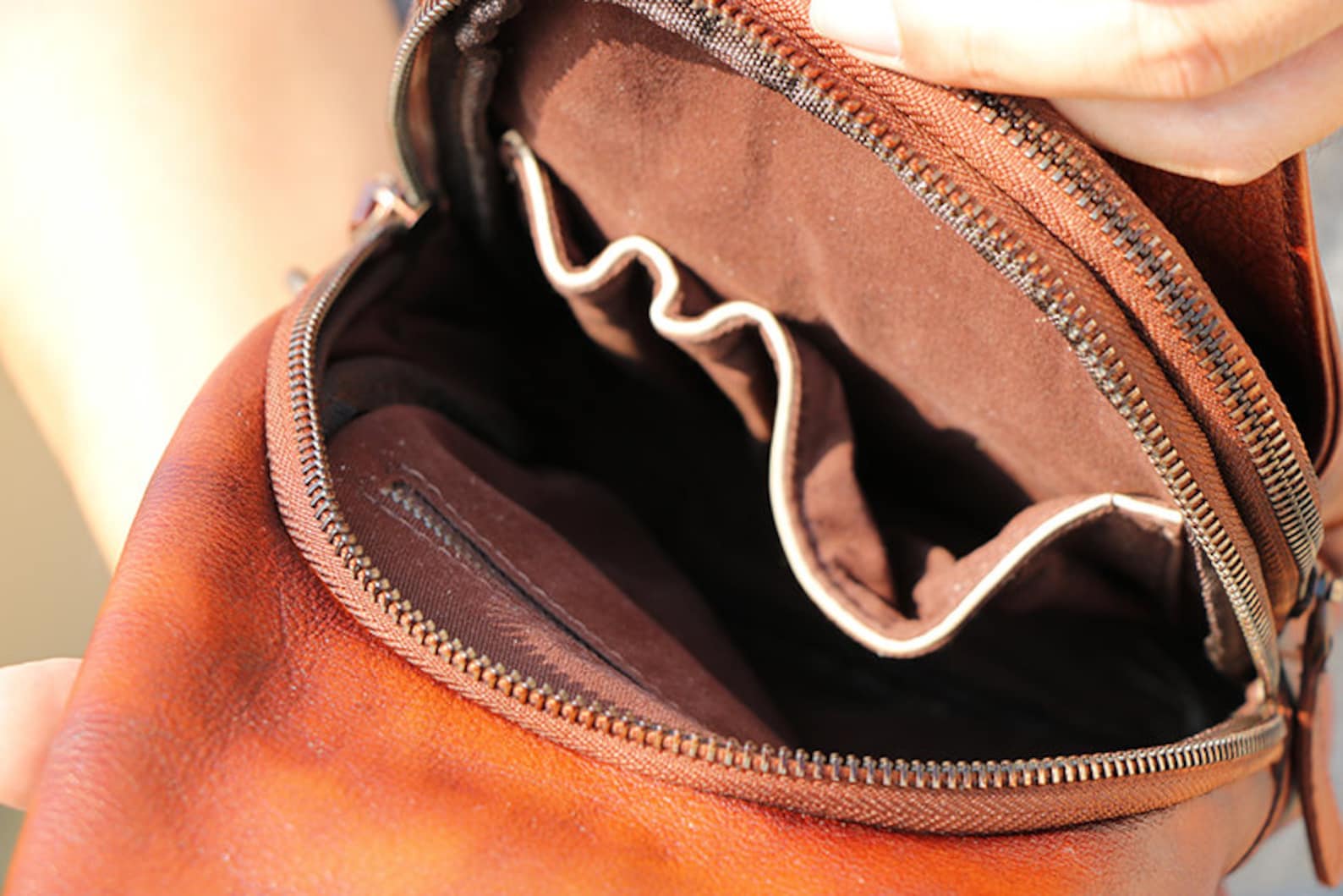 Sling Crossbody Shoulder Bag Womens Leather Bag