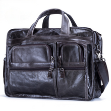 Load image into Gallery viewer, Men&#39;s Handmade Leather Business Briefcase
