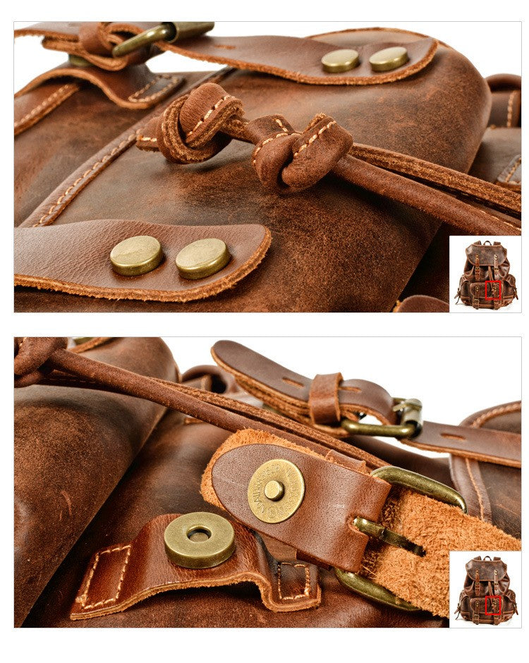 Baltimore  Leather Backpack for Men