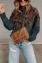 Load image into Gallery viewer, Simple High Collar Sweater
