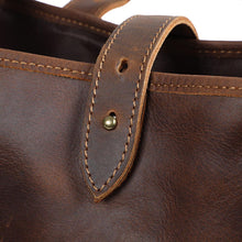 Load image into Gallery viewer, Vintage Leather Tote Bag
